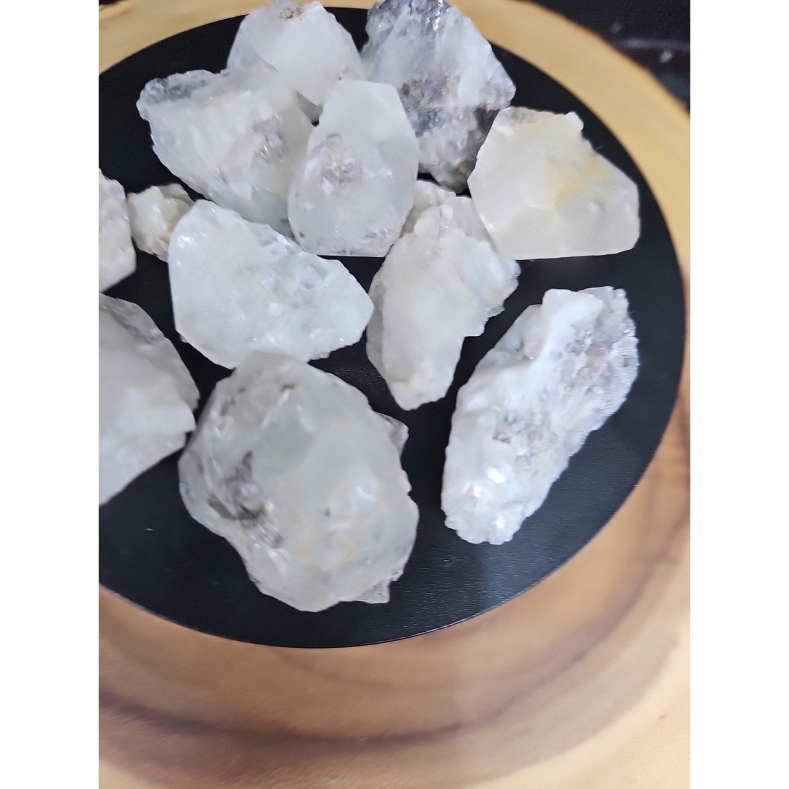 Natural Quartz Crystal pieces from Fonda, NY (aka Herkimer Diamond) 267grams by CrystalCloud Company