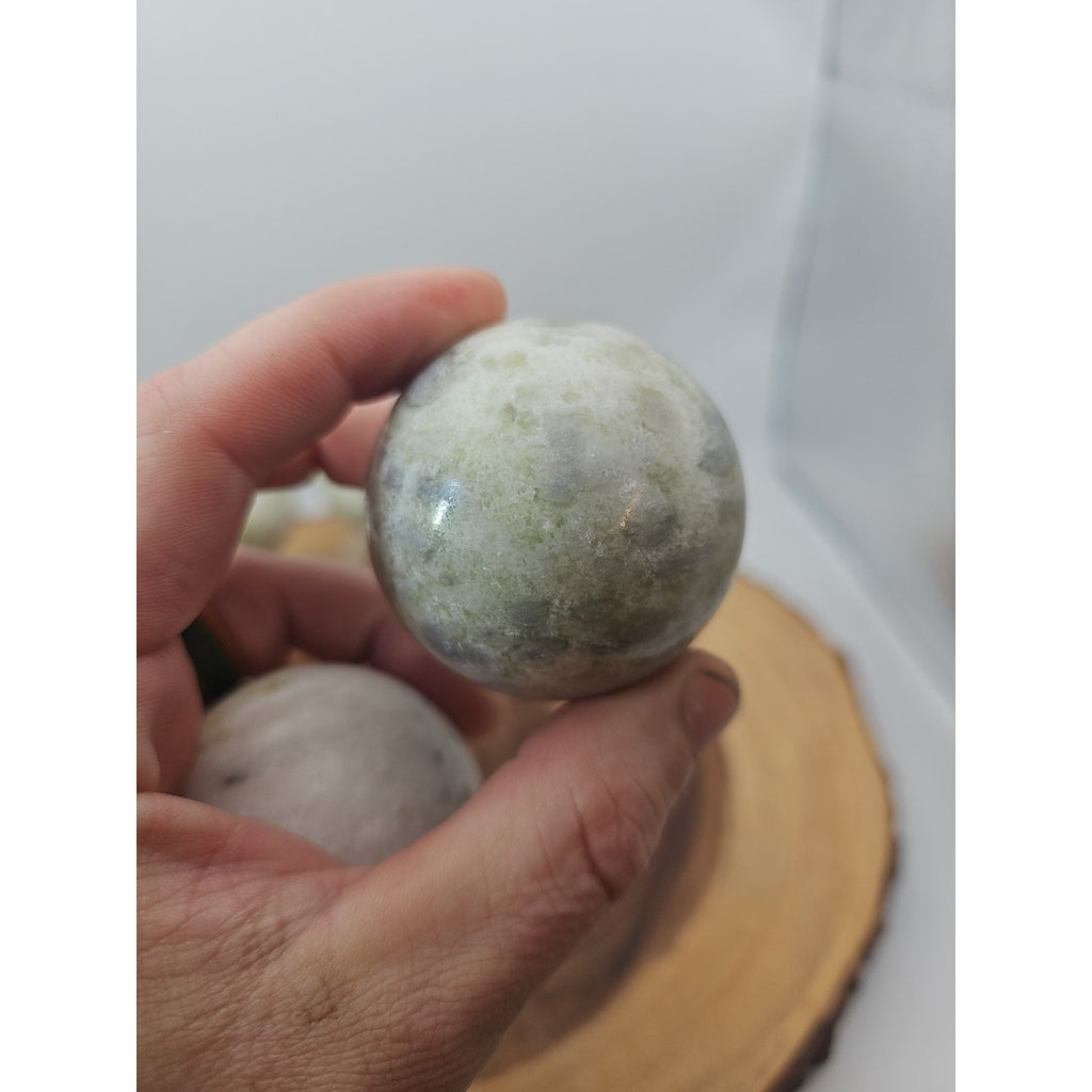 Quartz Crystal Sphere 50mm 1 Each by CrystalCloud Company