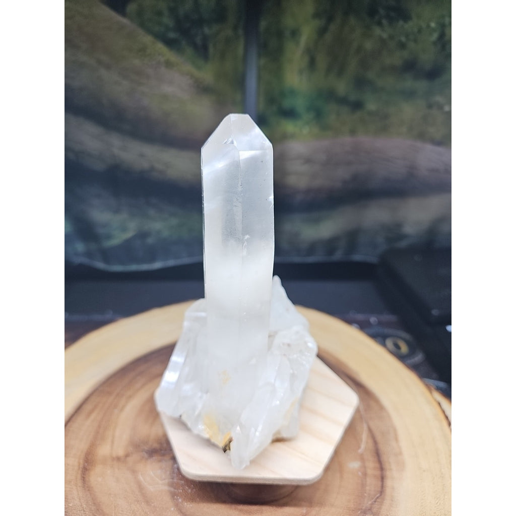 1.28LB Natural Clear White Quartz Crystal Cluster Energy Healing Specimen by CrystalCloud Company