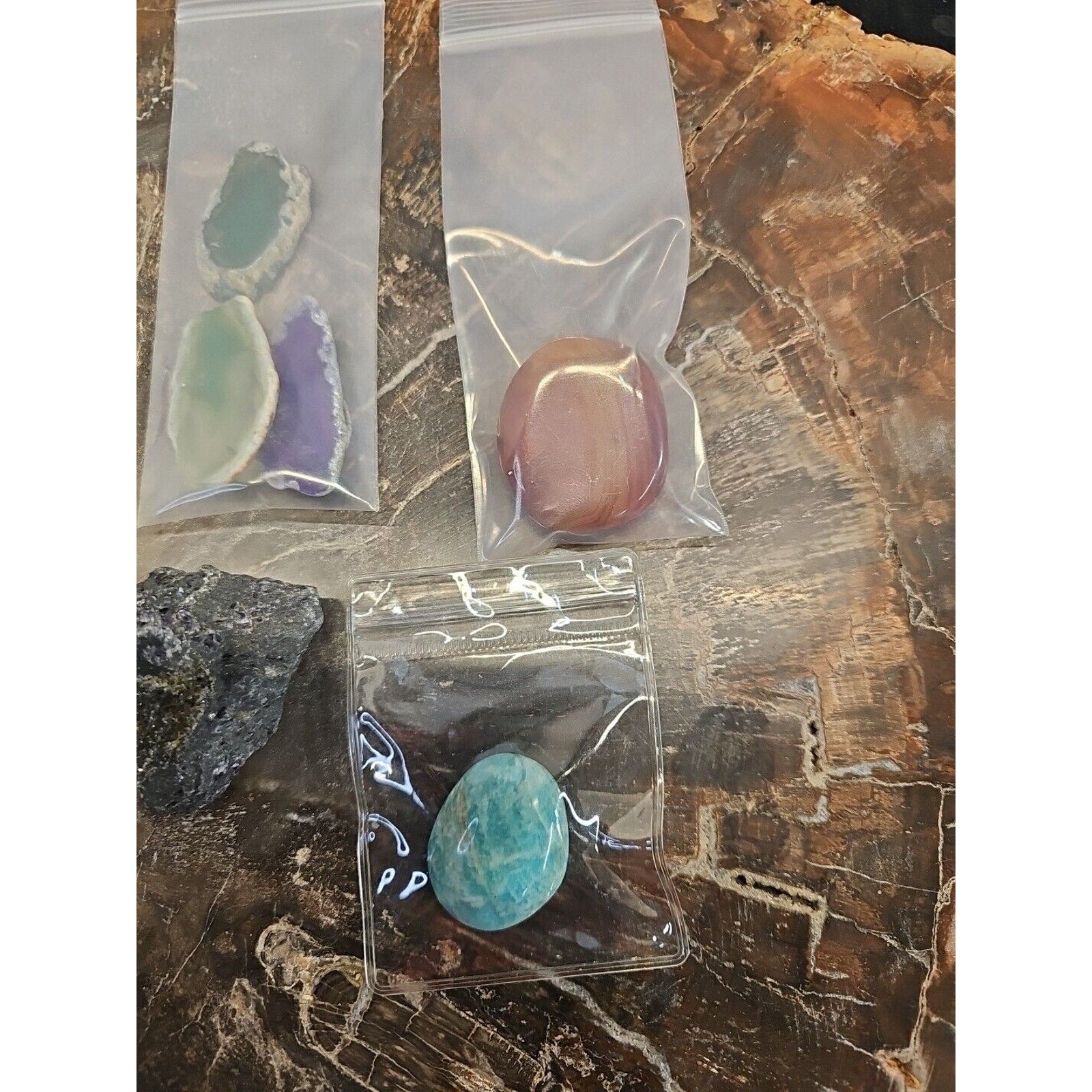 Mixed Crystal Specimen Lot — 8 Natural Pieces, Curated Collection | CrystalCloud Company by CrystalCloud Company
