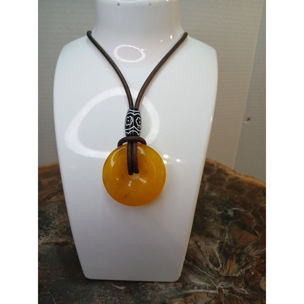 Agate Jasper Necklace by CrystalCloudCompany