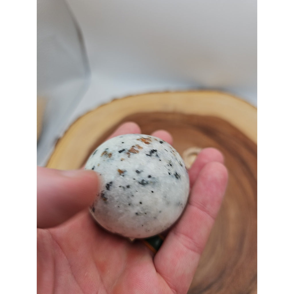 Ocean Jasper Sphere W/Stand 204g by CrystalCloud Company