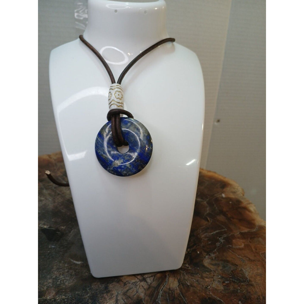 Lapis Lazuli Necklace Handemade by CrystalCloud Company
