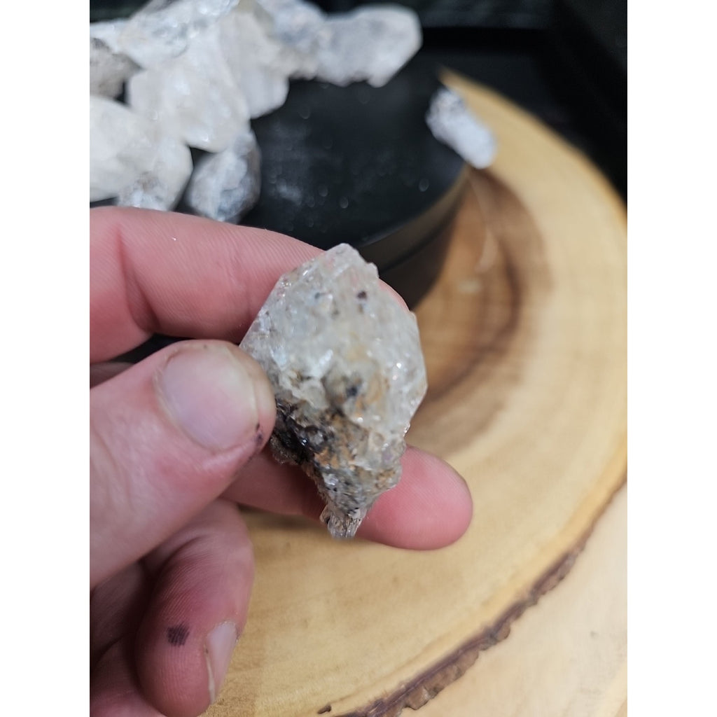 Natural Quartz Crystal pieces from Fonda, NY (aka Herkimer Diamond) 235grams by CrystalCloud Company