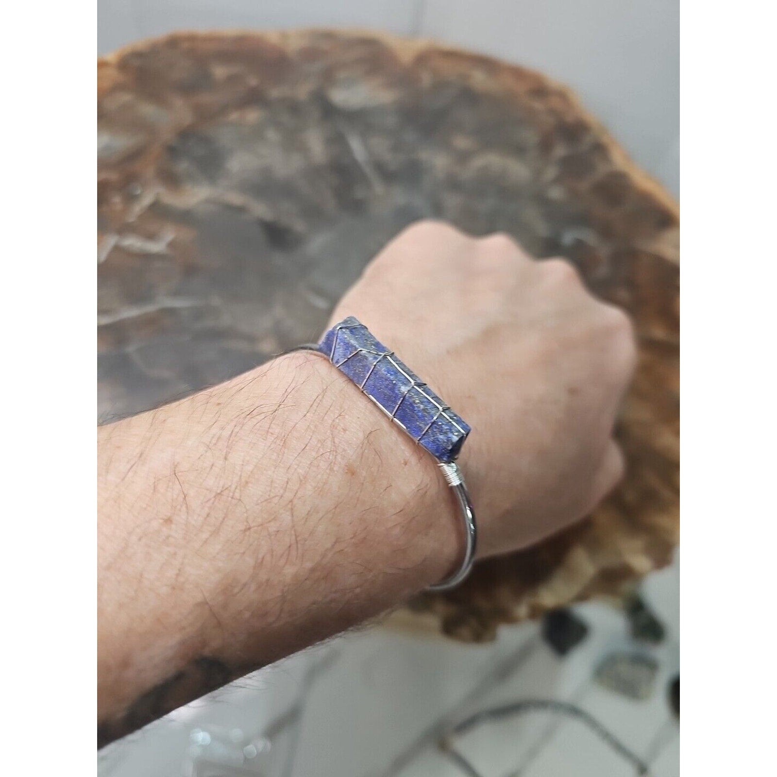 Kyanite Crystal Bracelet — Natural Blue Kyanite Beads | CrystalCloud Company by CrystalCloud Company