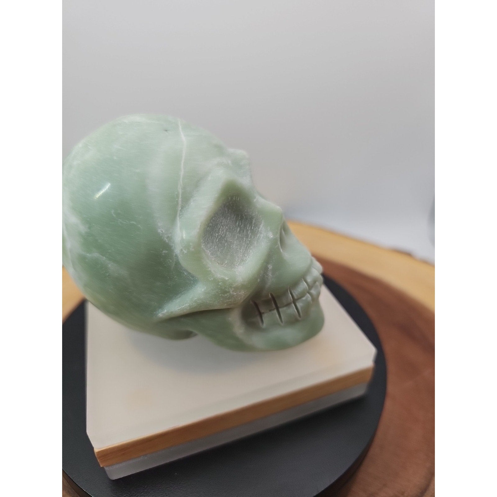 Natural Jasper Calcite Skulls Crystal Carving Mixed Stones Healing .89lbs by CrystalCloud Company