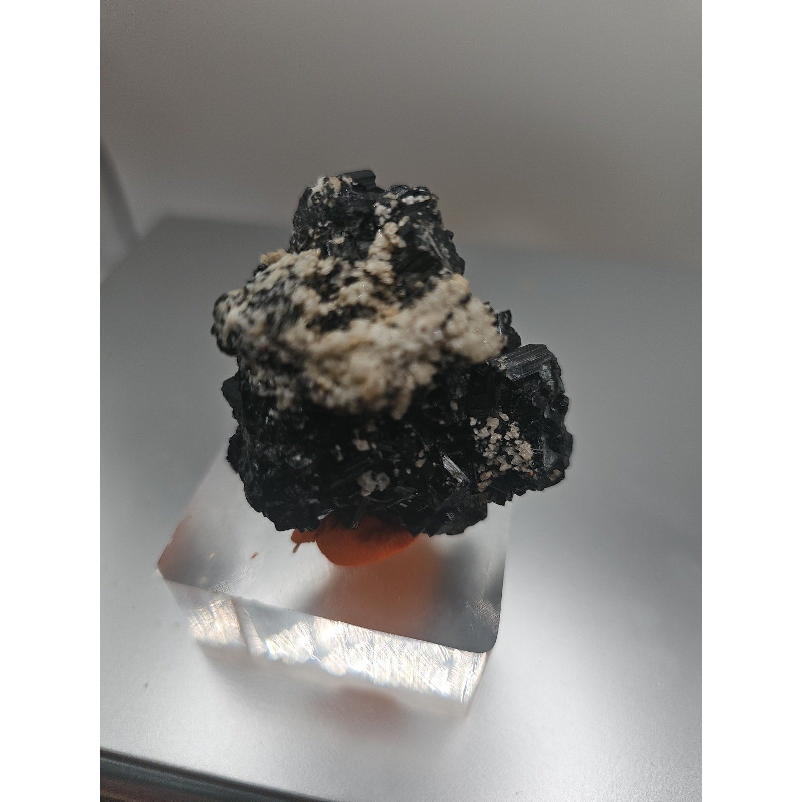 Black Tourmaline Crystal Specimen Rough Raw From Afghanistan 83grams by CrystalCloud Company