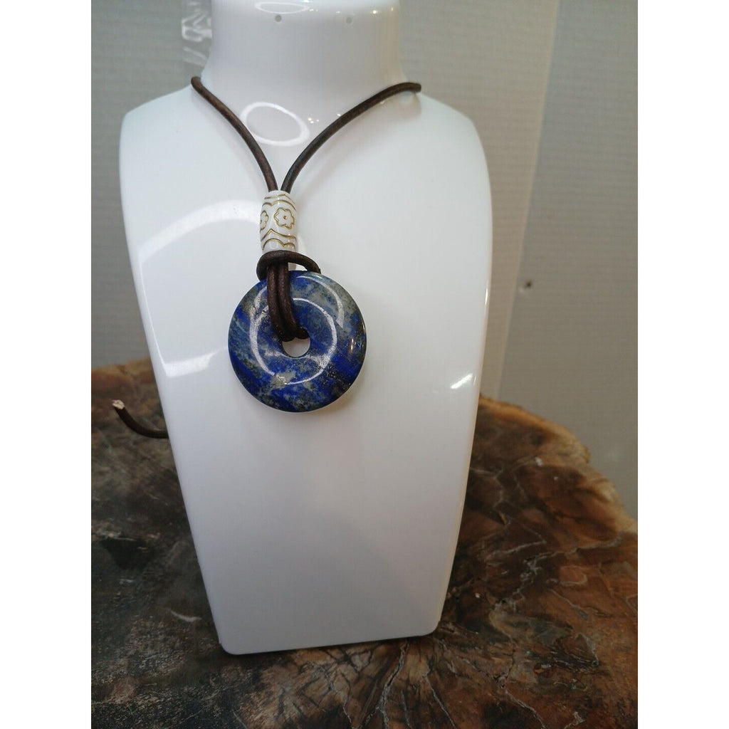 Lapis Lazuli Necklace Handemade by CrystalCloud Company