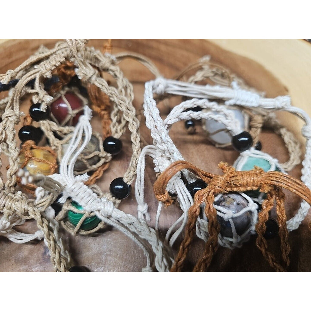 13pcs Hemp Rope Bracklet Lot Wholesale by CrystalCloud Company