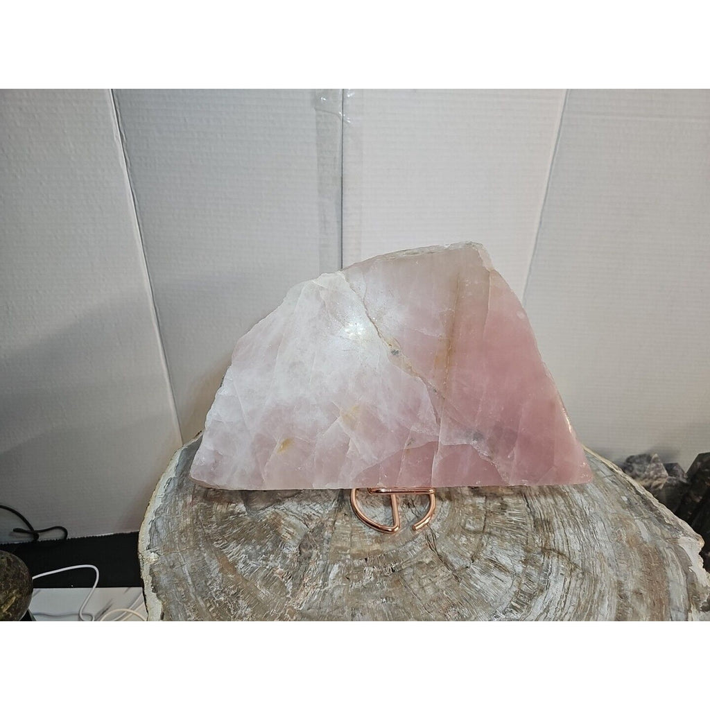 Natural Rose Quartz Crystal Stone Slices — 5.72 lbs from China | CrystalCloud Company by CrystalCloud Company