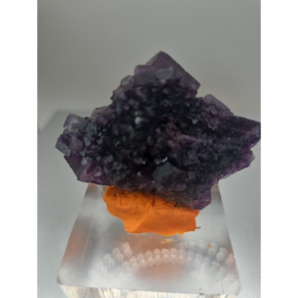 Fluorite crystal quartz cluster 2.5oz by CrystalCloud Company