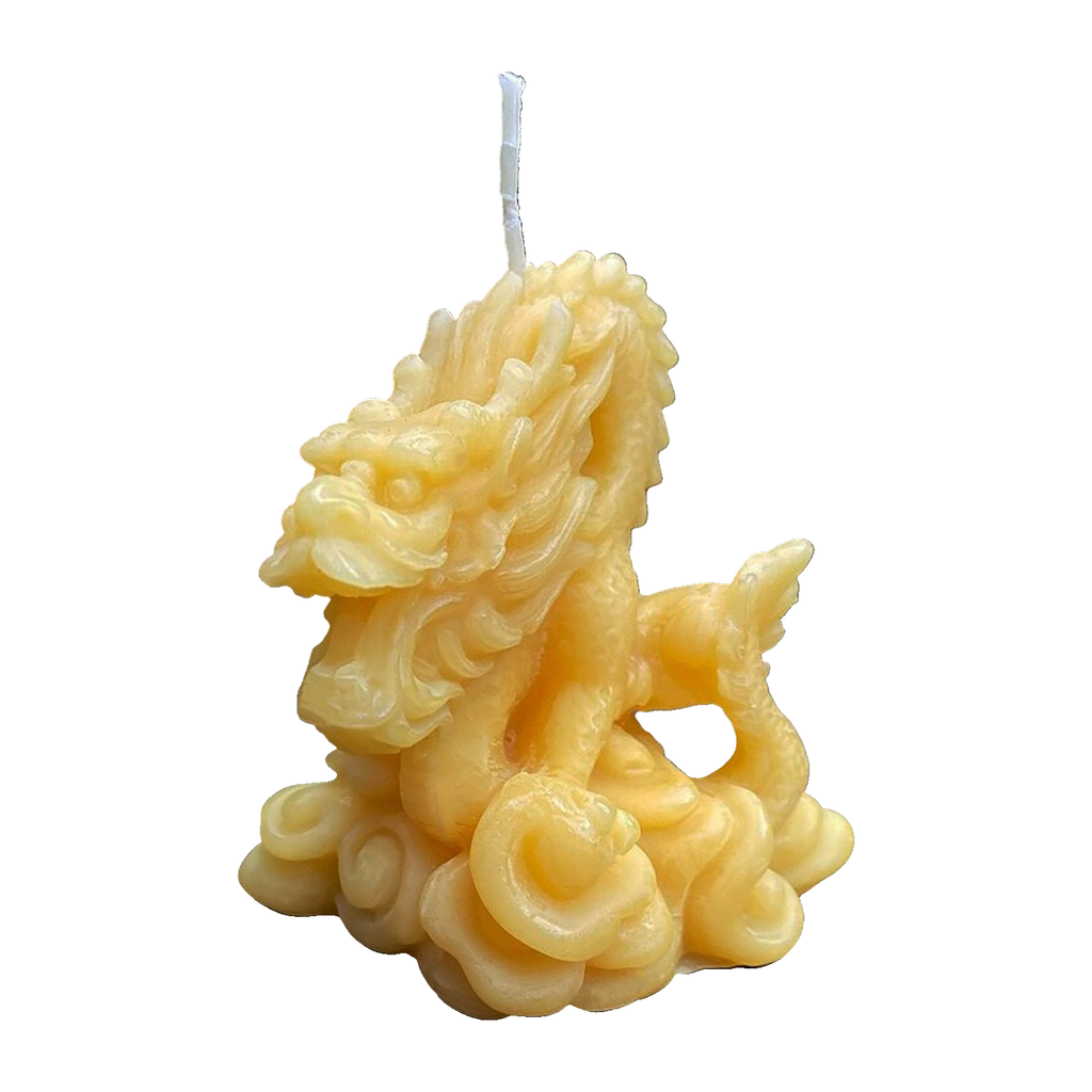 Dragon Beeswax Candle