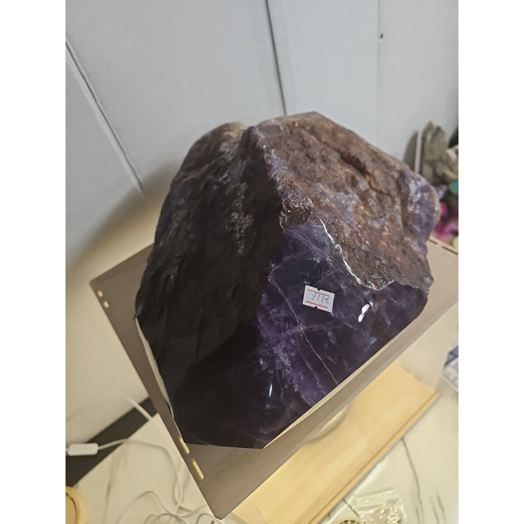 Large Natural Amethyst Geode Cluster — 36.3 lbs, Brazil | CrystalCloud Company by CrystalCloud Company