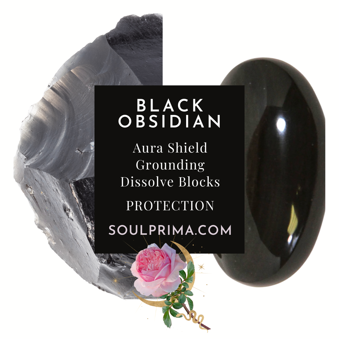 Obsidian Prayer Hands for Blessings & Boundaries, Choose Your Favorite