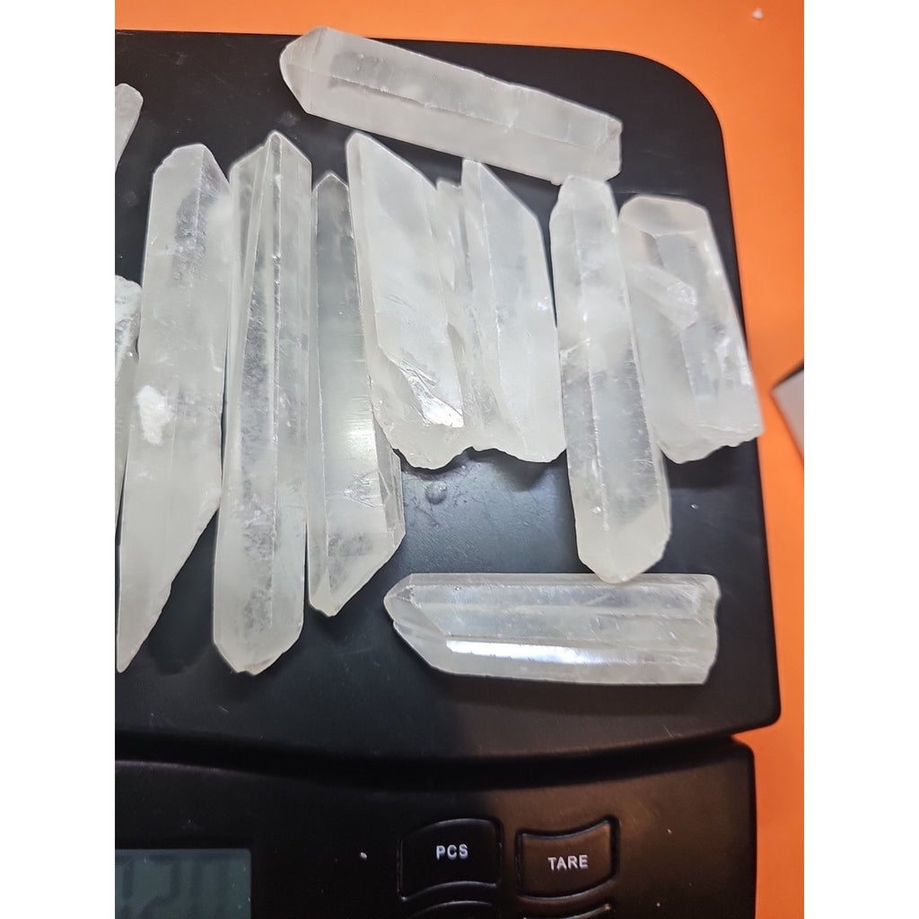 1lb Natural Clear Quartz Crystal Points Original Stones Brazil by CrystalCloud Company