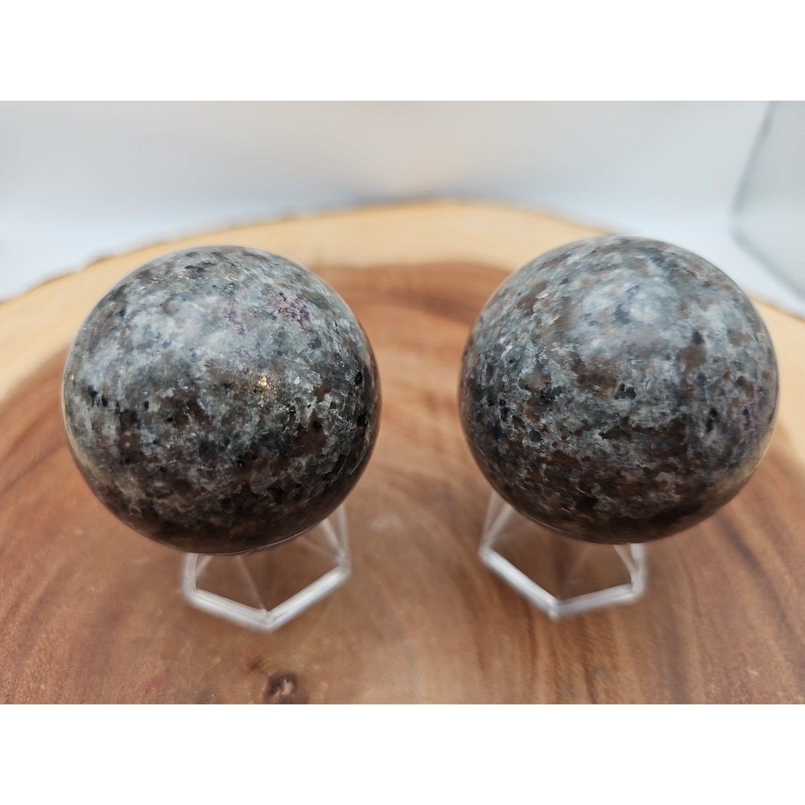 Yooperlite Stone Sphere 55mm 1 Each by CrystalCloud Company