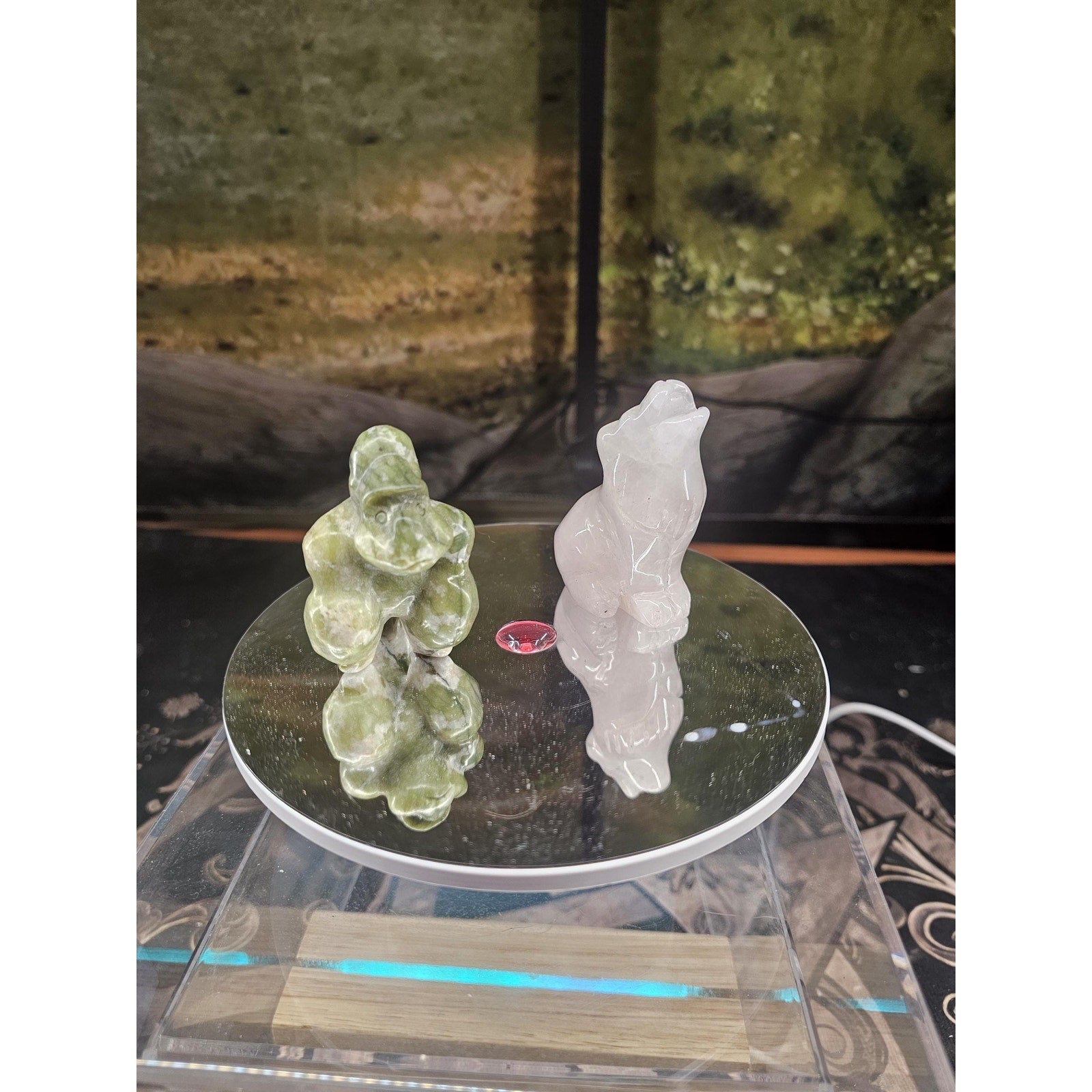 2. Animal figurines by CrystalCloud Company