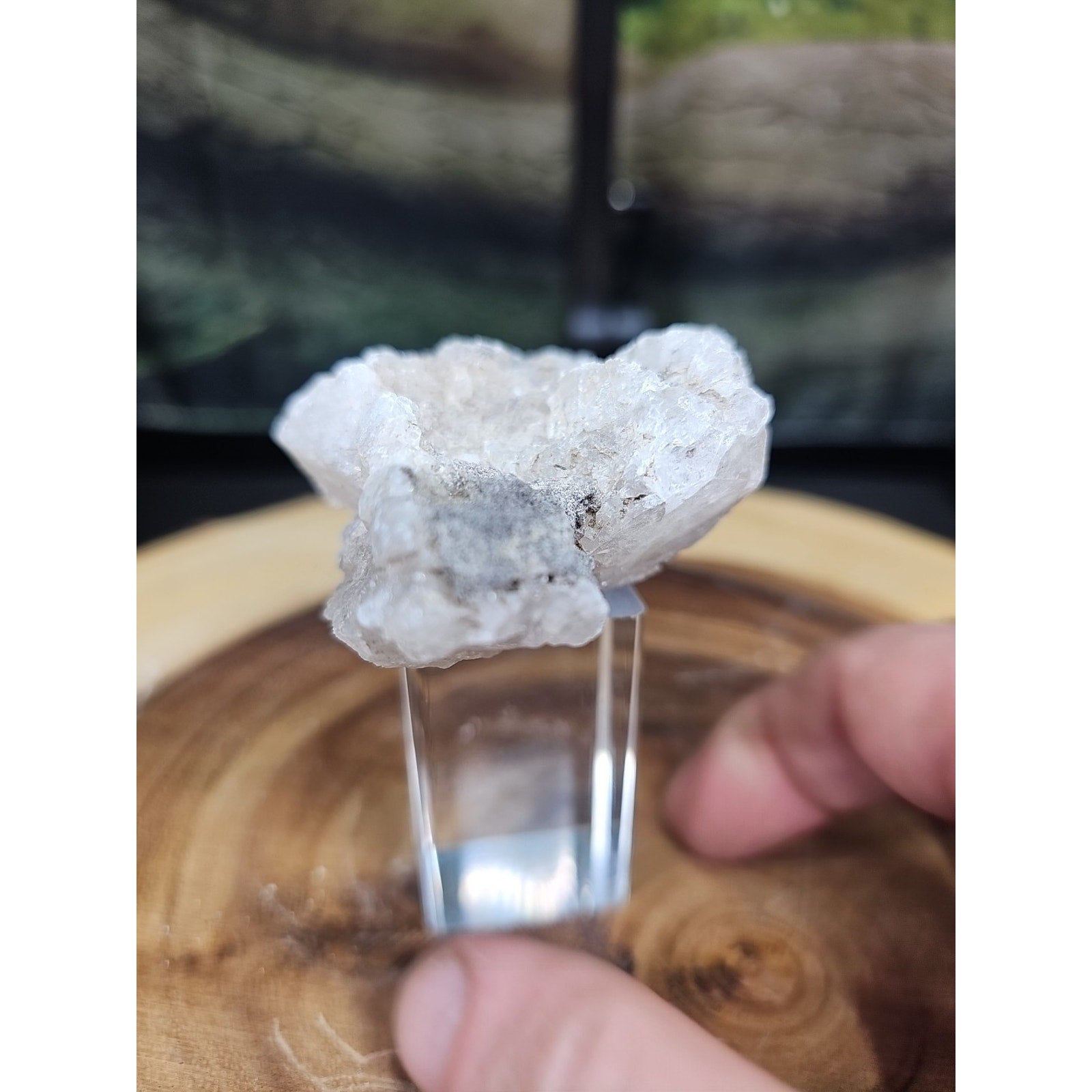 Natural Quartz Crystal pieces from Fonda, NY (aka Herkimer Diamond) 123grams by CrystalCloud Company