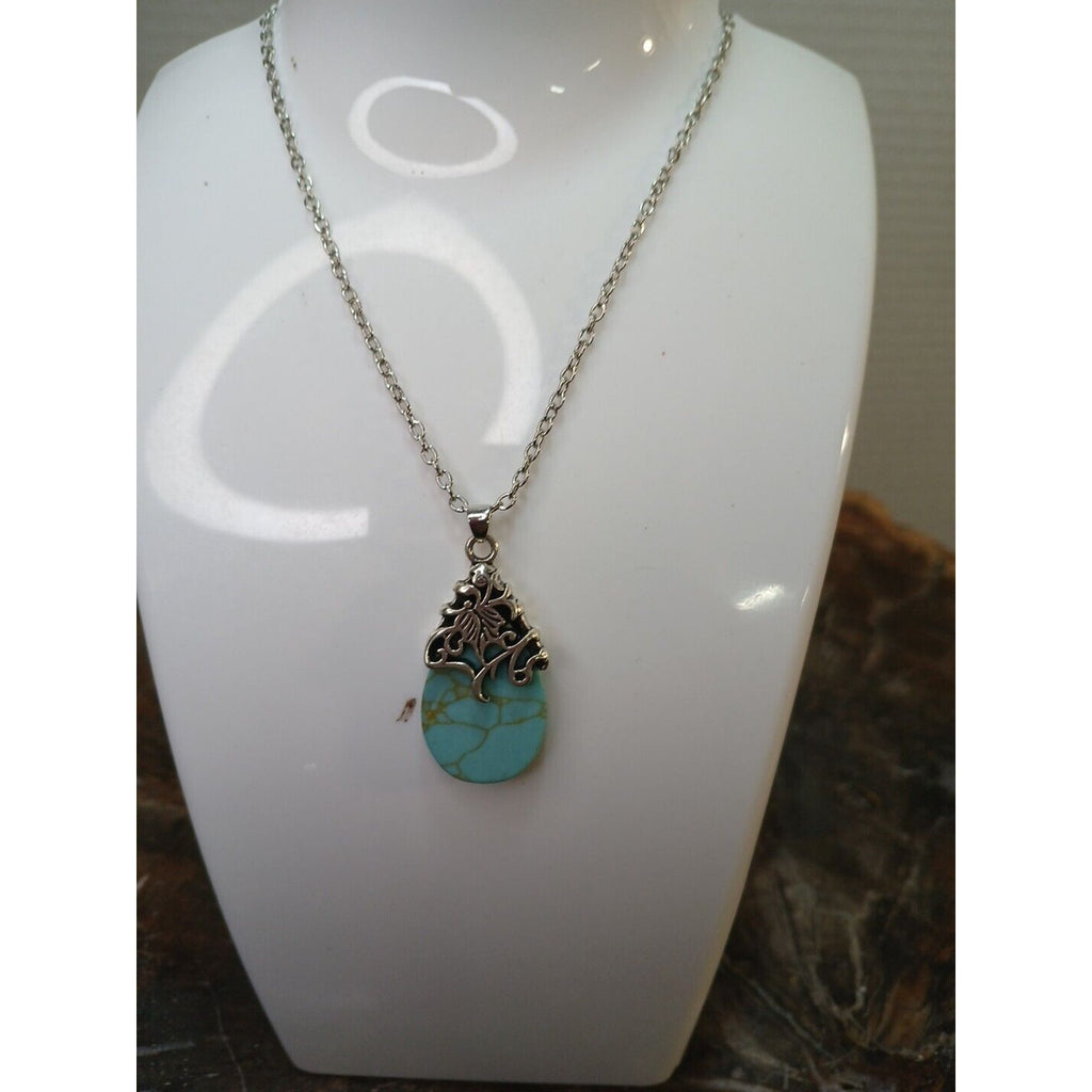 NATURAL STONE NECKLACE by CrystalCloudCompany