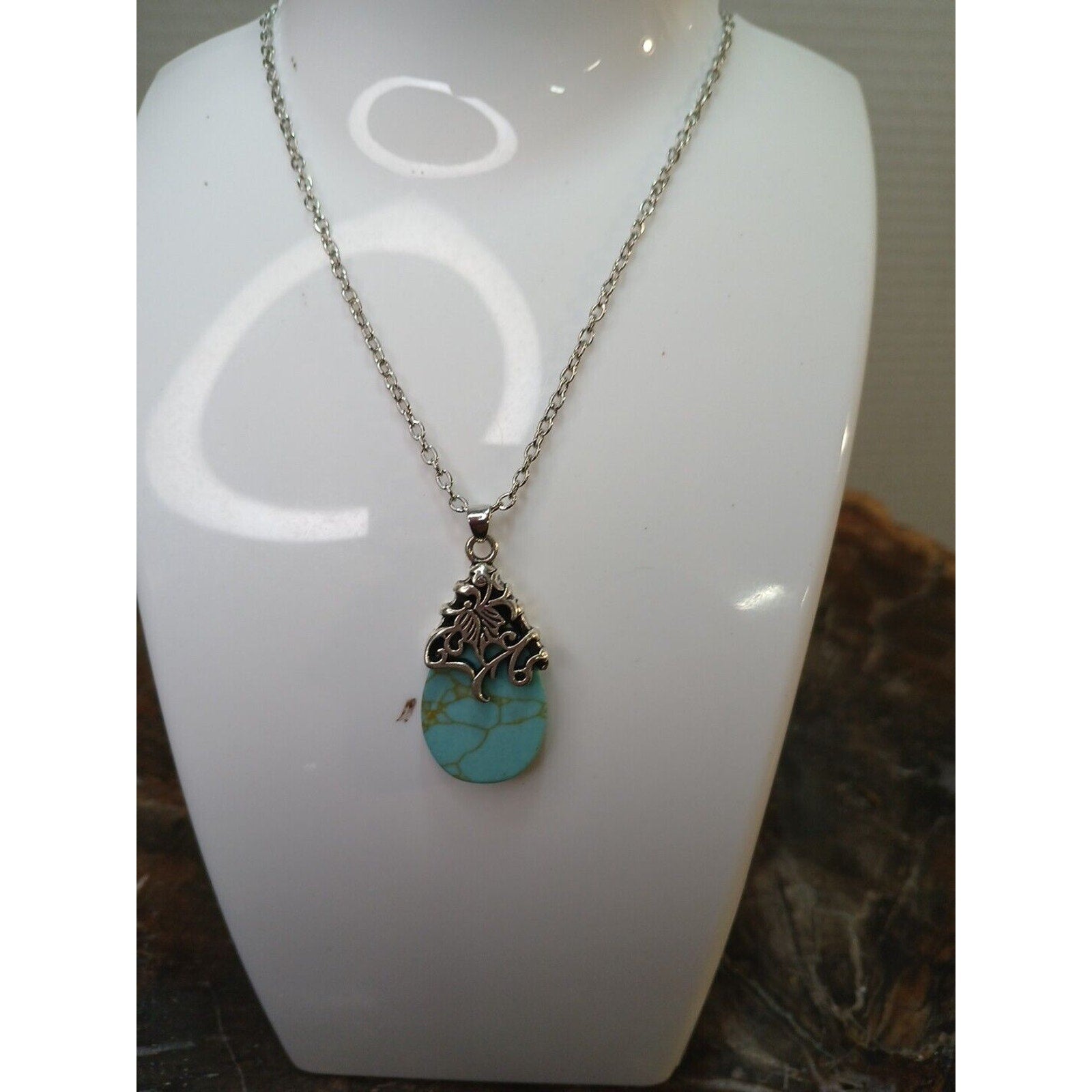 NATURAL STONE NECKLACE by CrystalCloudCompany
