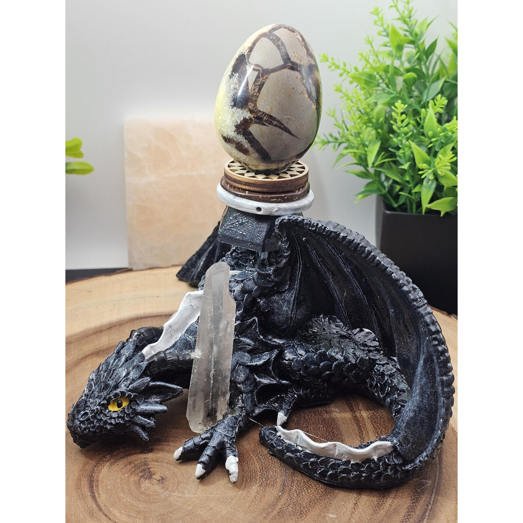 Septarian dragon geode by CrystalCloud Company