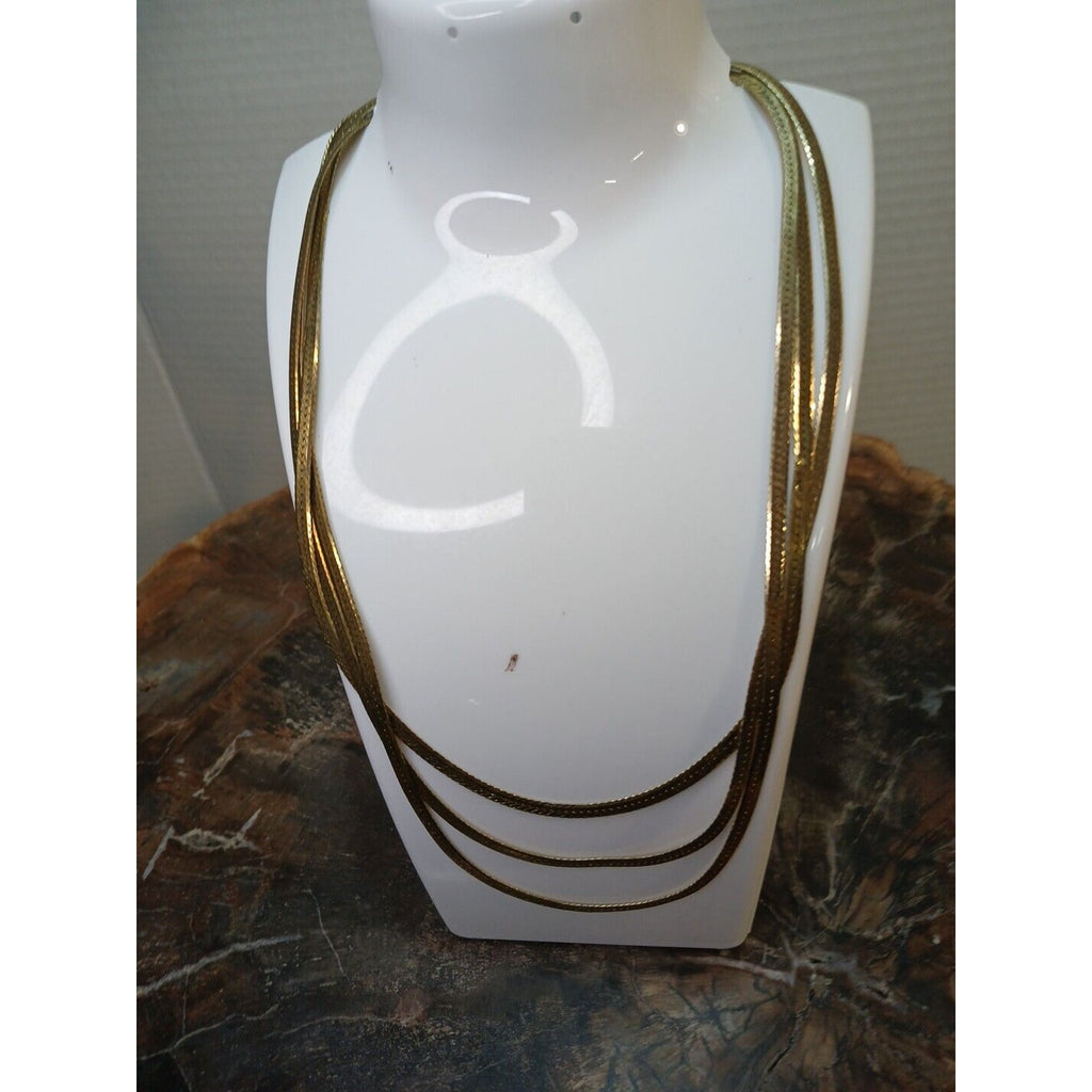 14k Gold plated necklace by CrystalCloud Company
