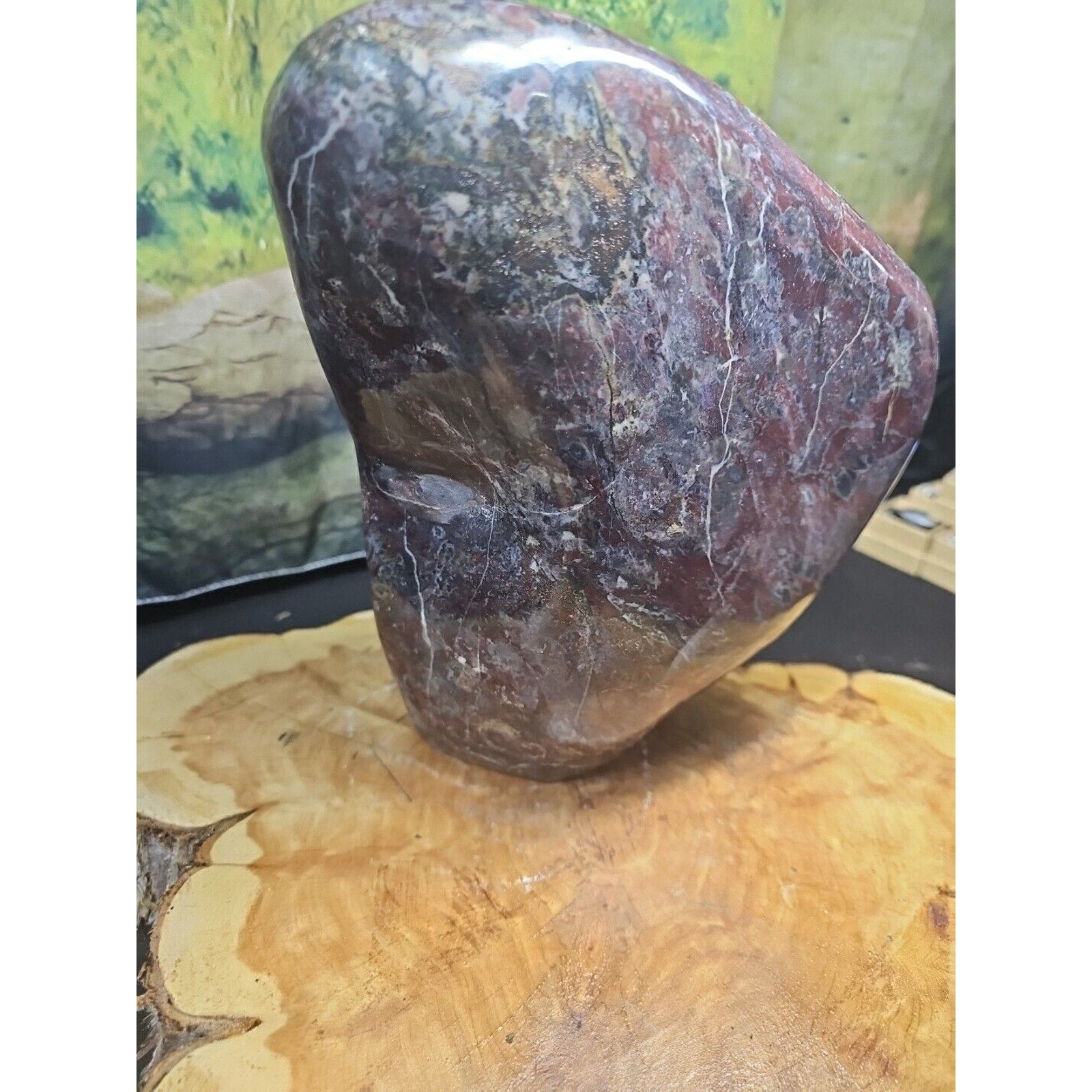 16.6LB Natural Chicken Blood Stone Quartz Crystal Mineral specimen healing by CrystalCloud Company