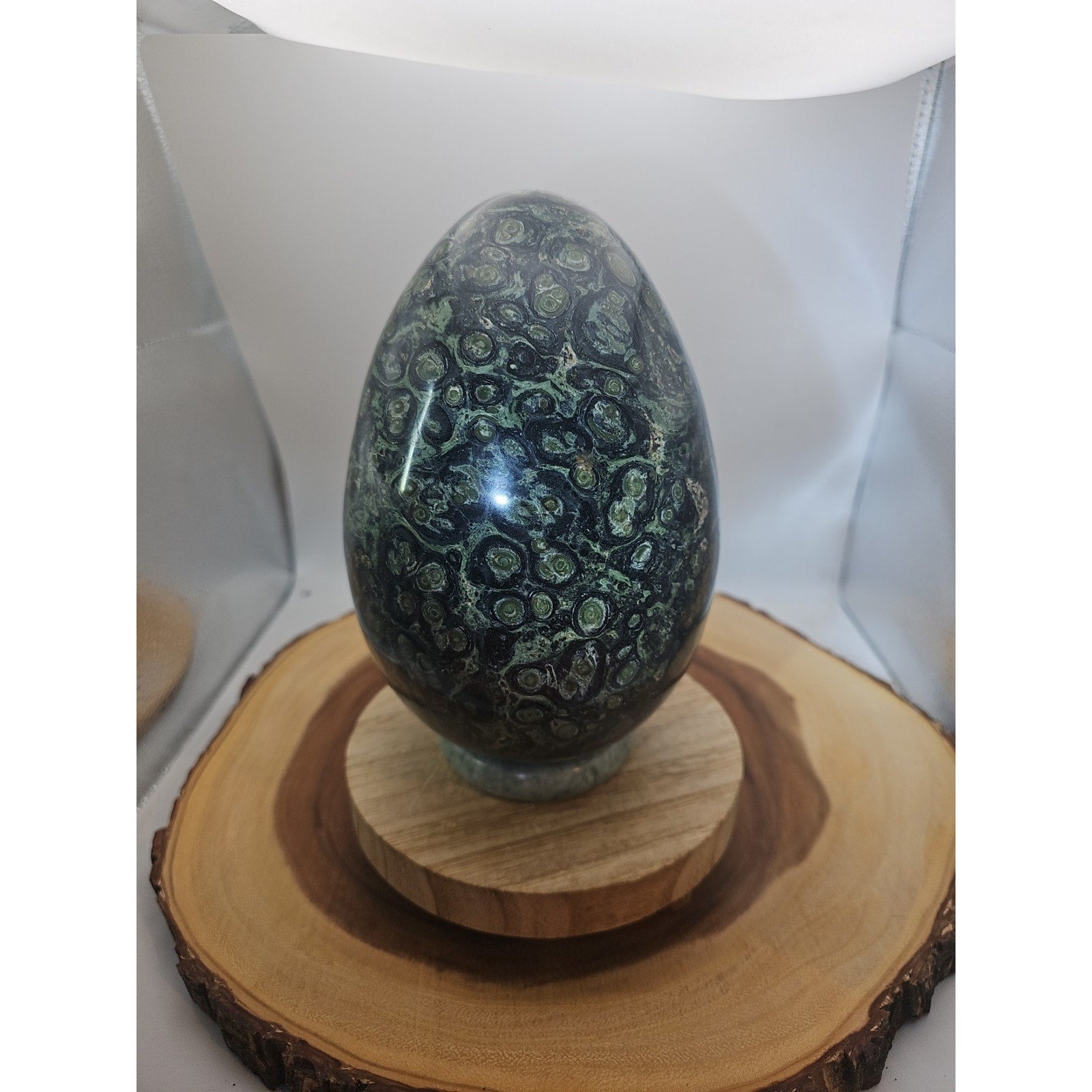 9.1LB Natural Kambaba Jasper Quartz Crystal egg Mineral specimen Healing by CrystalCloud Company
