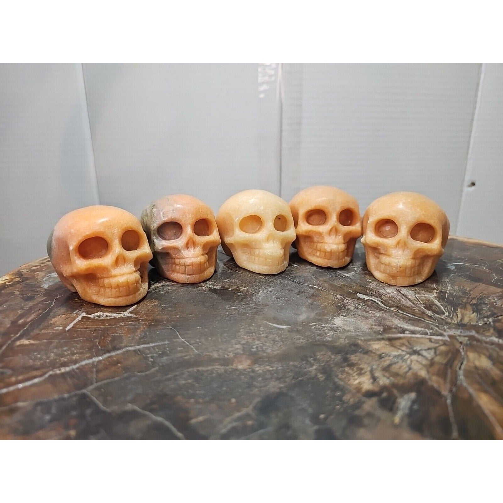 Natural Sunstone Quartz Crystal Skull Carving — Brazil | CrystalCloud Company by CrystalCloud Company