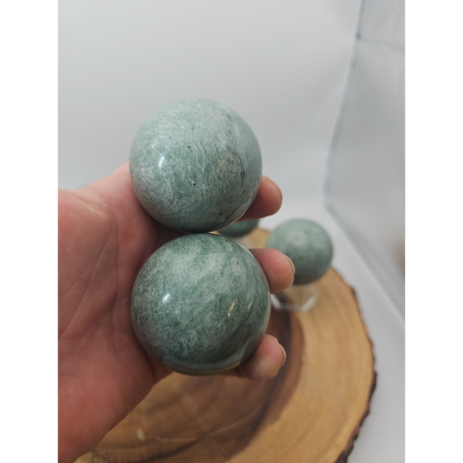 Quartz Crystal Sphere 50mm 1 Each by CrystalCloud Company
