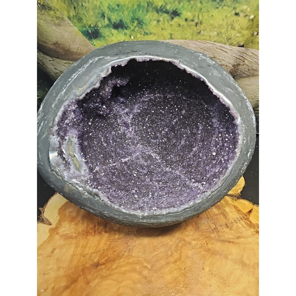 16.8LB TOPNatural Raw raw ore amethyst Quartz Crystal Money Bag Geode Reiki Gem by CrystalCloud Company