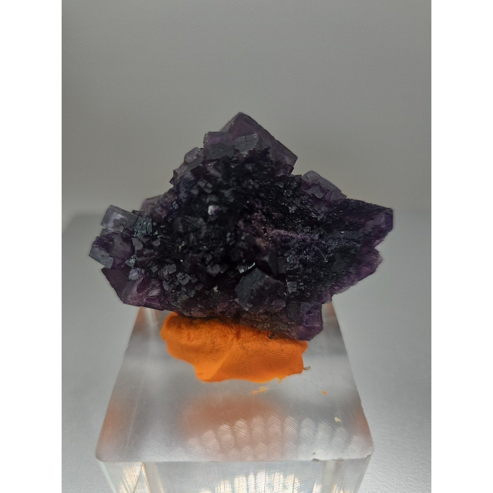 Fluorite crystal quartz cluster 2.5oz by CrystalCloud Company