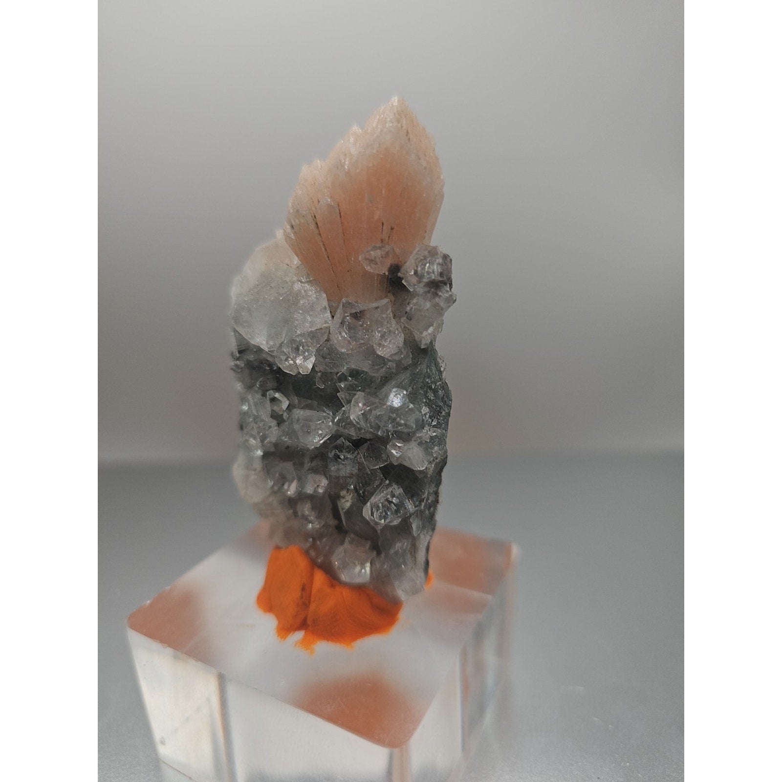 Apophyllite Pink Stilbite 51grams by CrystalCloud Company