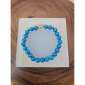 Handmade 8mm Mixed Natural Gemstone Round Beads Stretchy Bracelet Reiki Chakra by CrystalCloud Company