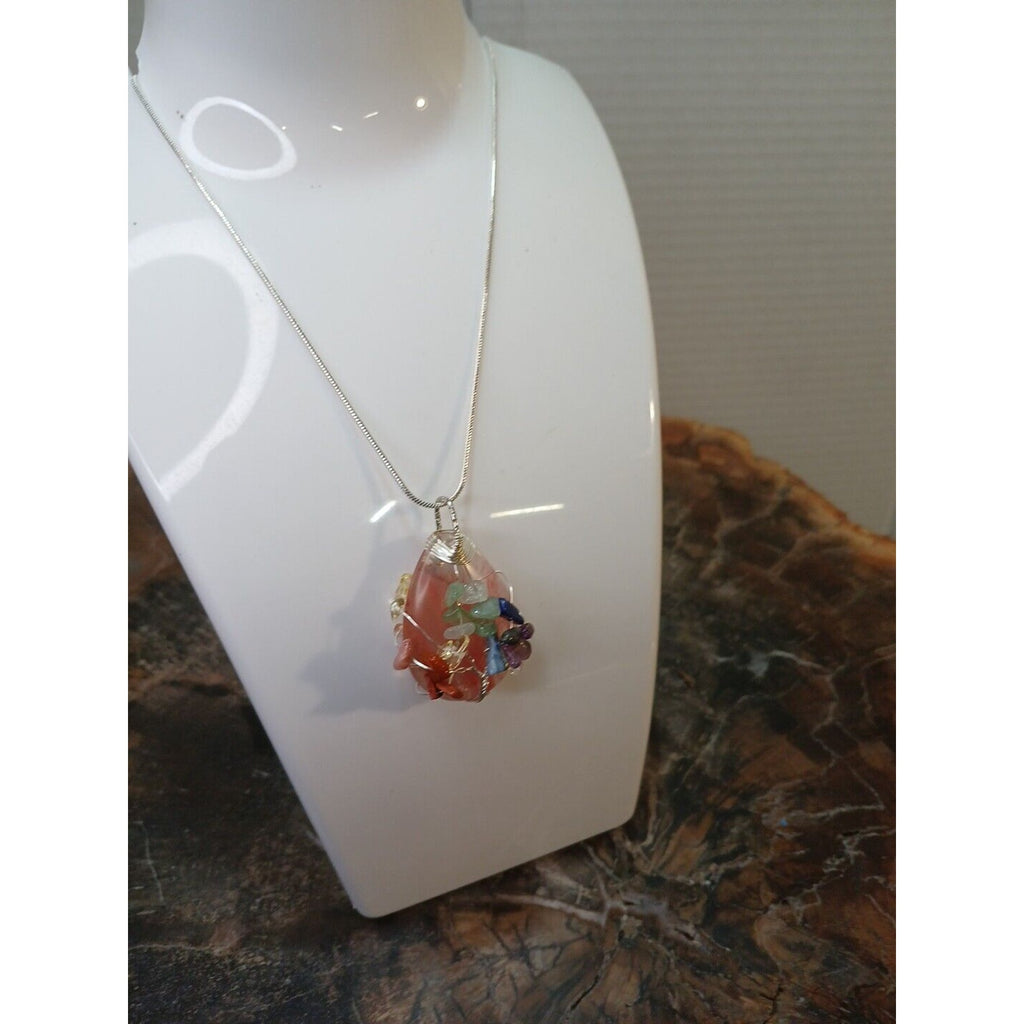 Natural Crystal Necklace by CrystalCloud Company