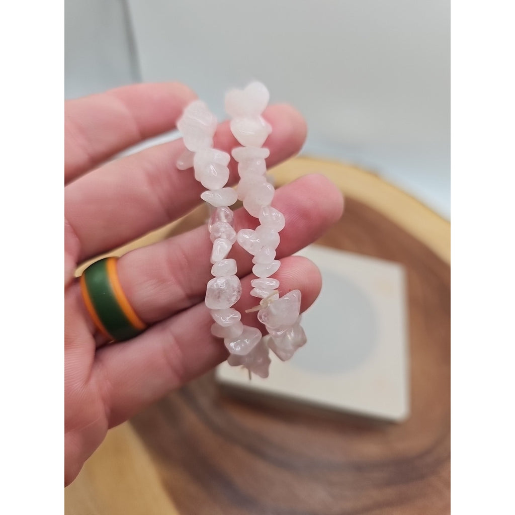 Natural Quartz Crystal Bracelets 1 Each by CrystalCloud Company