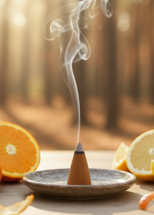 Citrus Incense Cones by Enchanted Soul