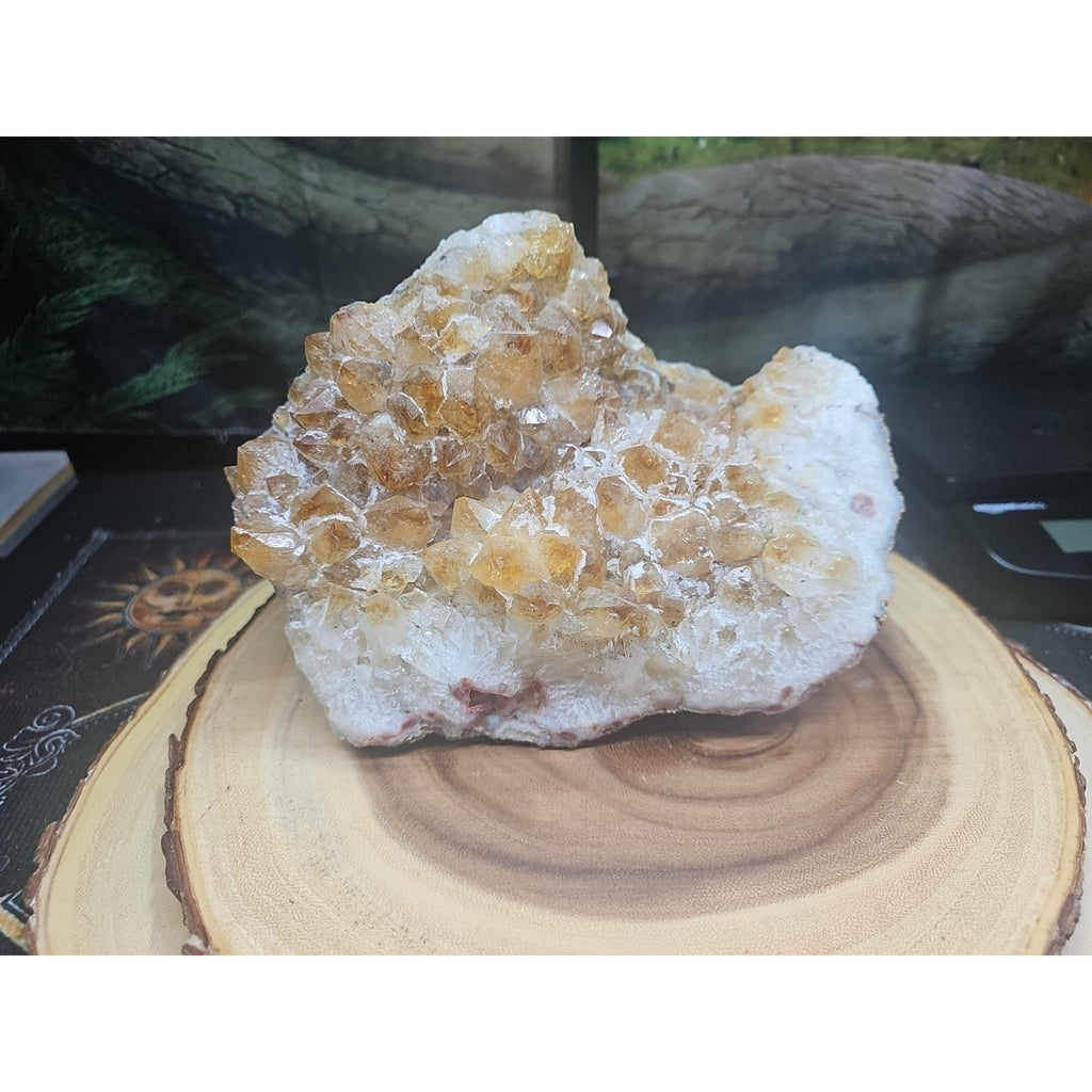 9.1 Lbs Heat Amethyst Crystal by CrystalCloudCompany