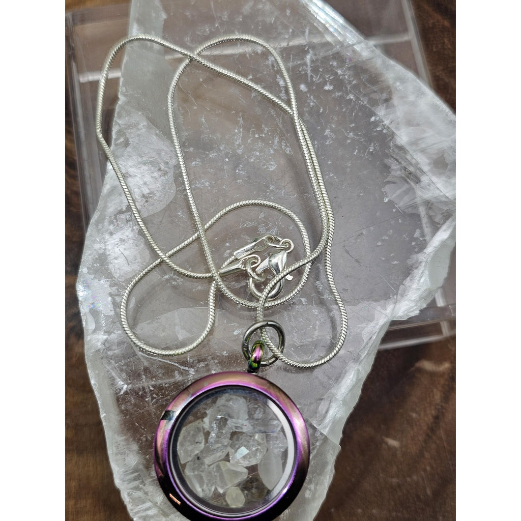 Herkimer Diamond Pendant by CrystalCloud Company