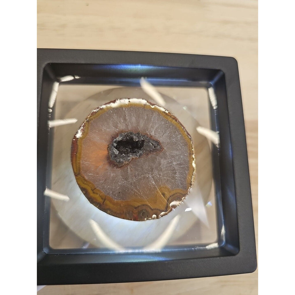 79g Rare Natural Raw Color Surya Agate Crystal Geode Specimen Healing Q643 by CrystalCloud Company