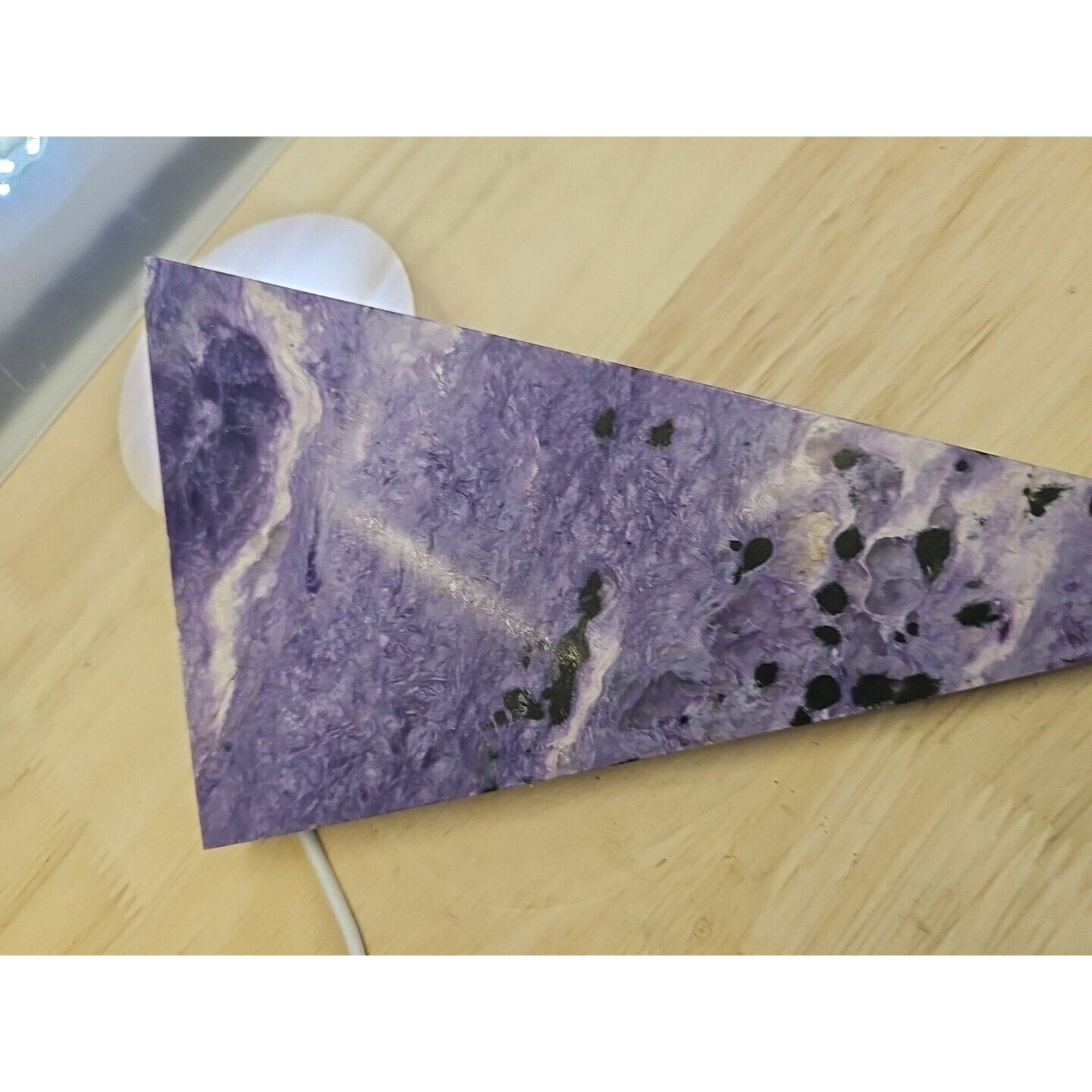 Rare Purple Charoite Crystal Slices — 300g from Russia | CrystalCloud Company by CrystalCloud Company
