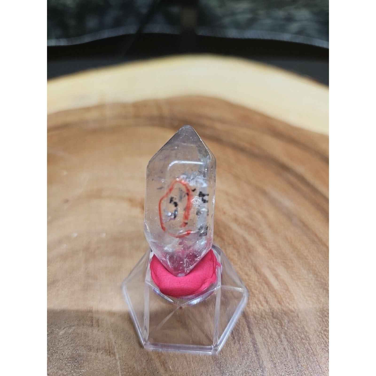 Quartz Crystal Point W/stand 19grams by CrystalCloud Company