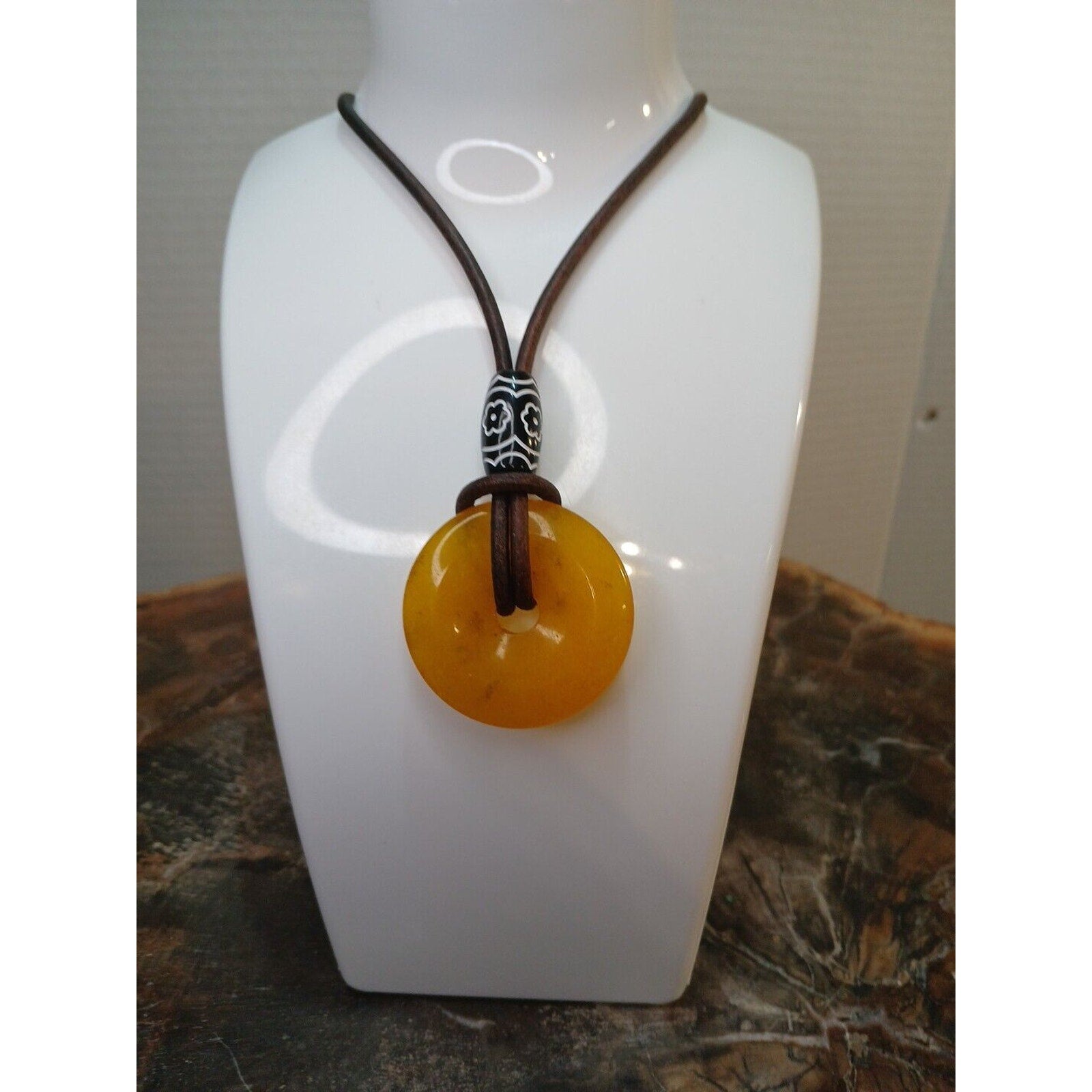 Agate Jasper Necklace by CrystalCloudCompany