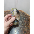 Lavender wrapped crystal W/ Huge Smoky quartz Healing by CrystalCloud Company