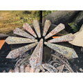 Natural Leopard Skin Jasper Crystal Scepter .40 Avg by CrystalCloud Company