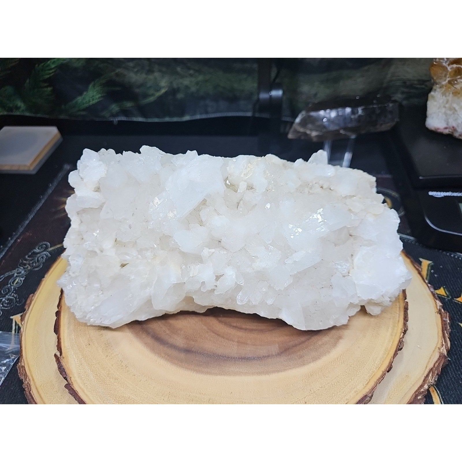 6.2 Lbs White Crystal Quartz by CrystalCloud Company
