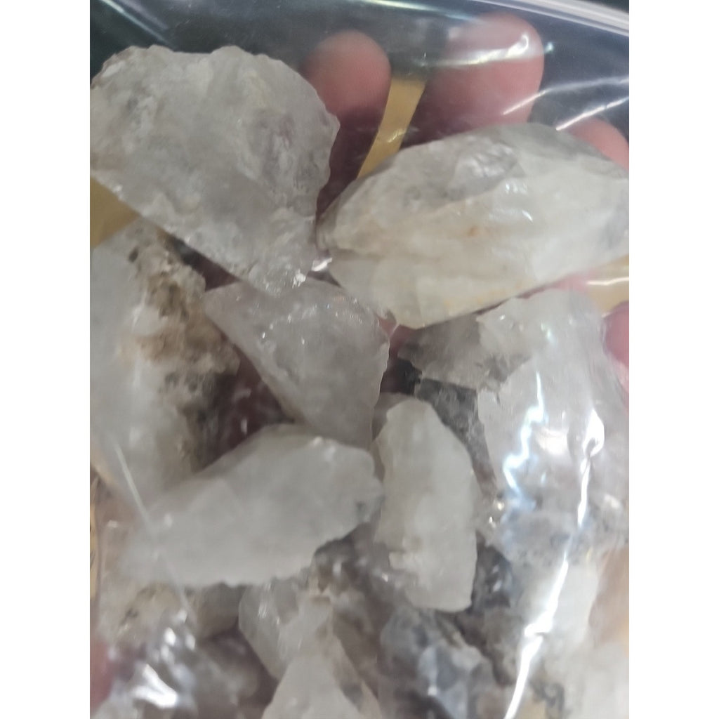 Natural Quartz Crystal pieces from Fonda, NY (aka Herkimer Diamond) 333grams by CrystalCloud Company