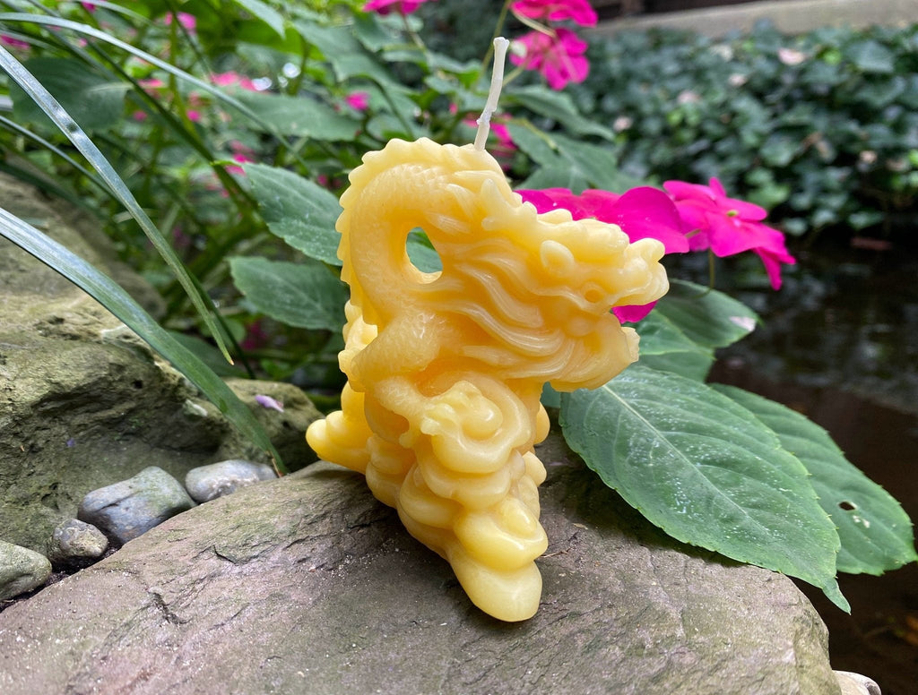 Dragon Beeswax Candle