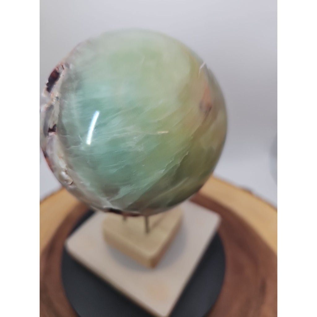 Rainbow Fluorite Quartz Crystal Sphere - Polished Healing by CrystalCloud Company