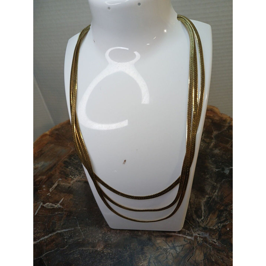 14k Gold plated necklace by CrystalCloud Company